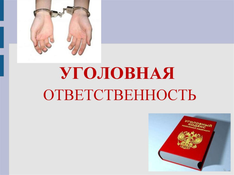 Беседа "Уголовная ответственность".