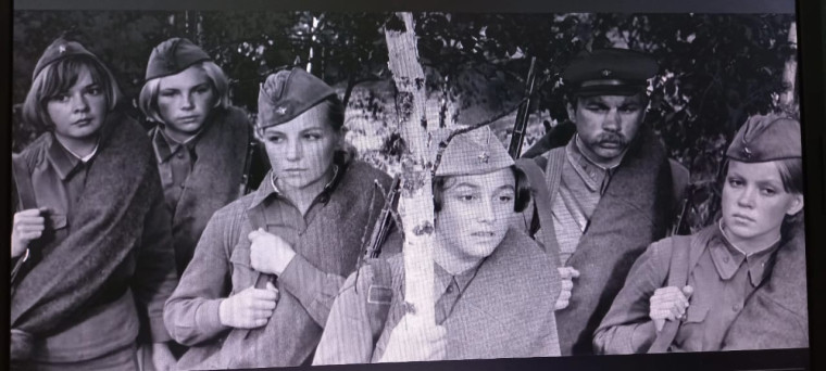 Огненные вихри Великой Отечественной войны (просмотр фильма "А зори здесь тихие" в рамках проекта Зажигаем звезды победы.